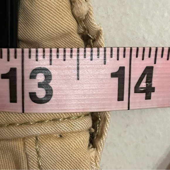 Hollister Ultra High-Rise Dad Pant Vintage Stretch Cargo Pants Size 26 Short Tan - Picture 5 of 13